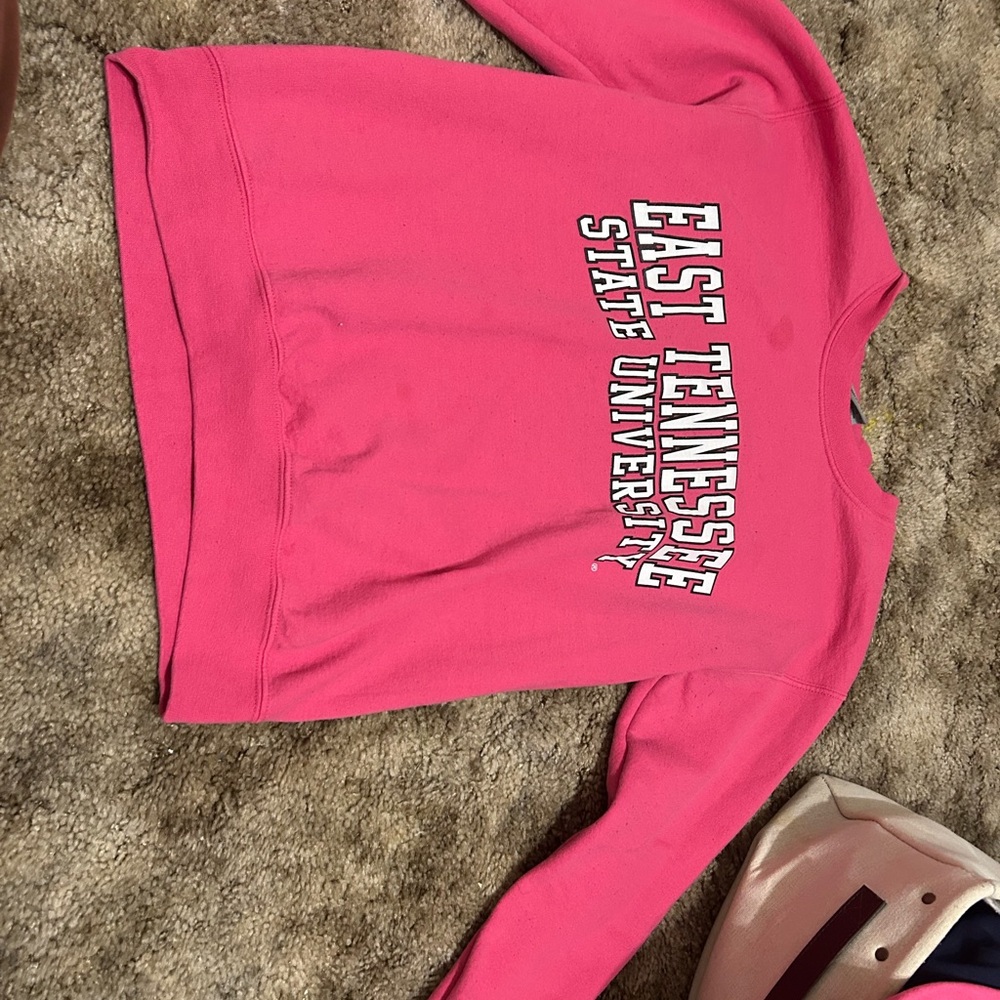 East Tennessee State University Pink Sweatshirt
